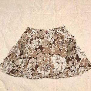 XXL Mossimo Floral Print Skirt